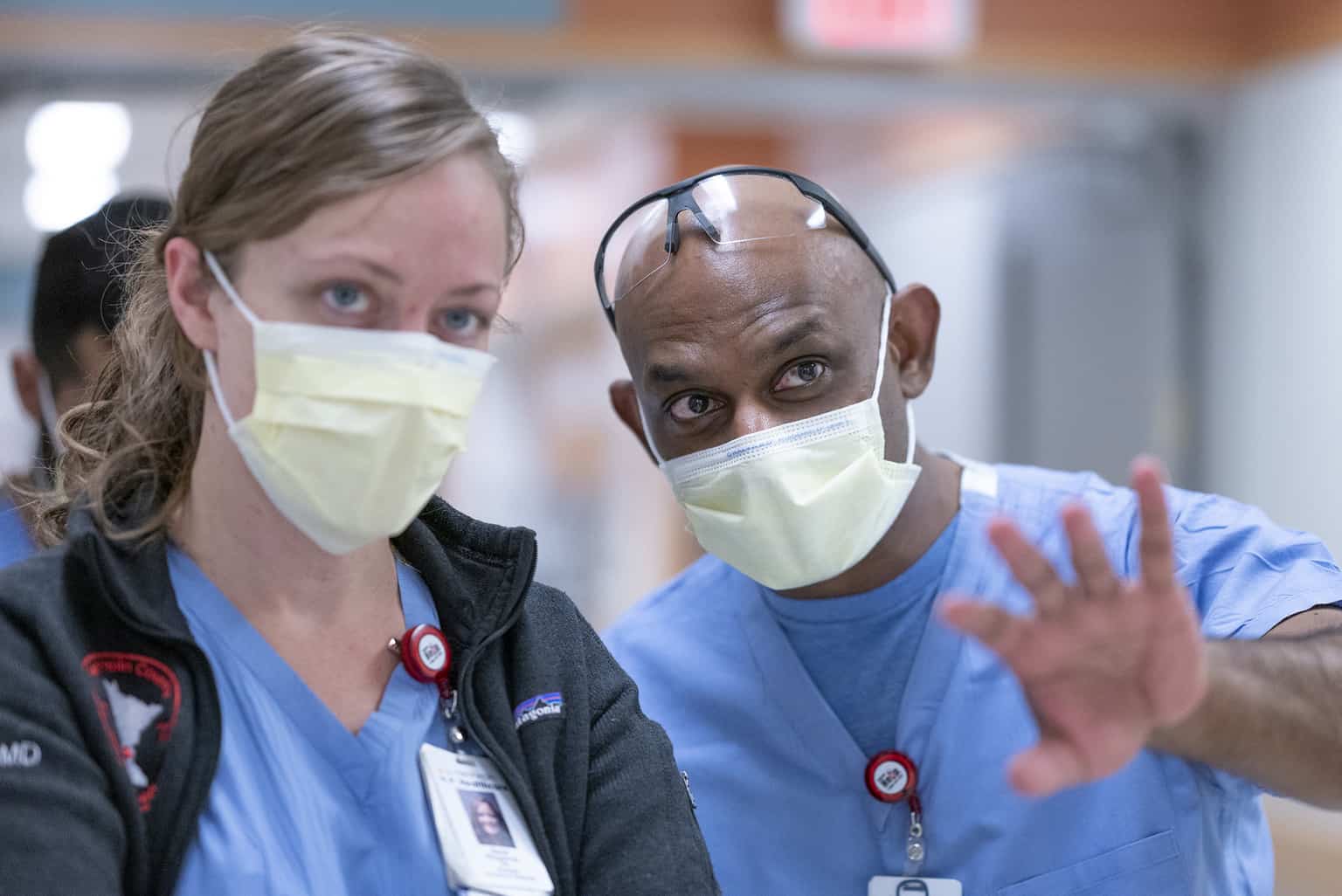 Emergency medicine staff closeup, Emergency Medicine/Internal Medicine Residency, emergency department training, ed rounding, em/im, observation rounds, clinical training