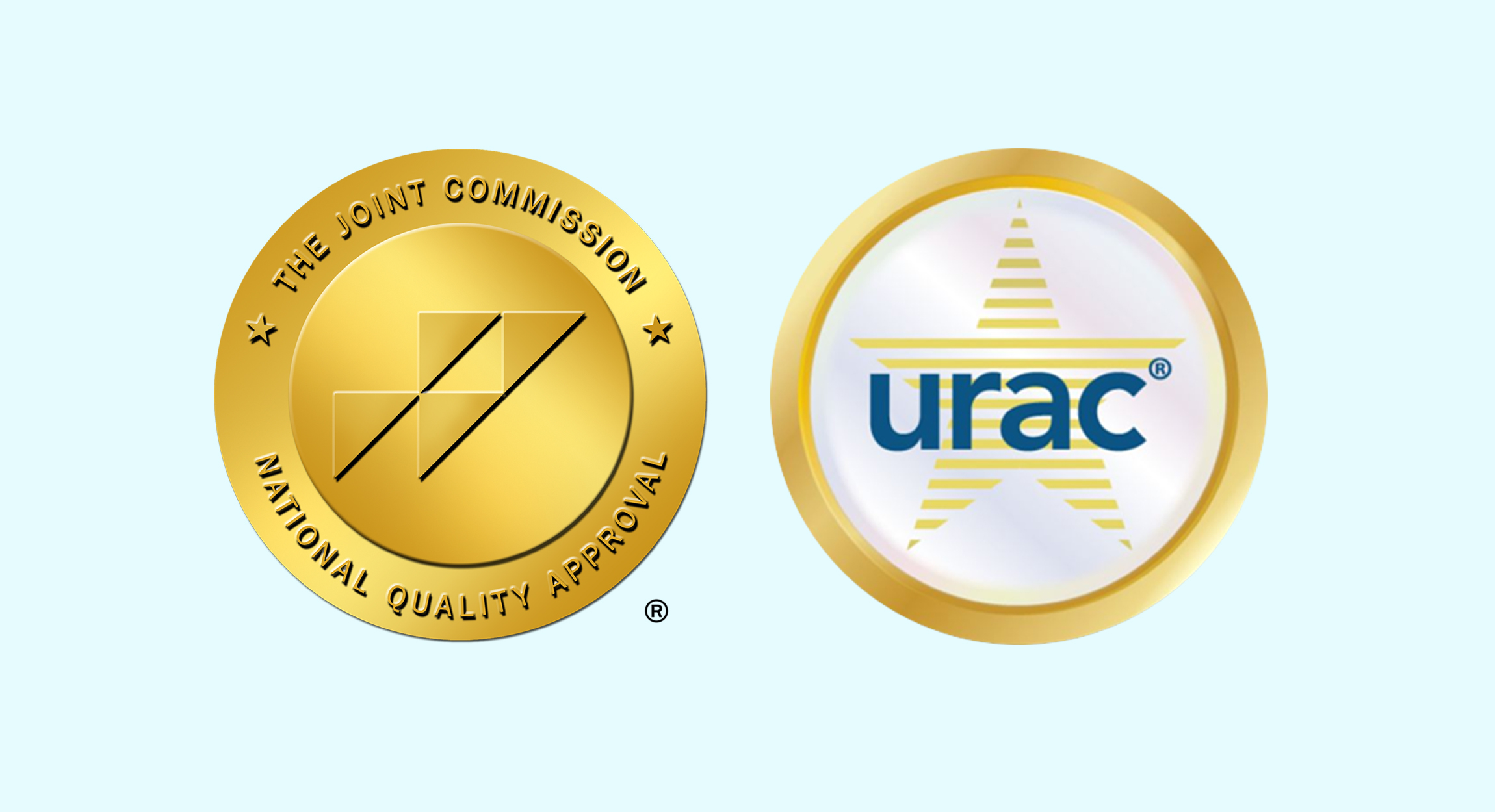 accreditation logos, specialty services pharmacy, joint commission, urac
