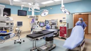 Image inside of an operating room