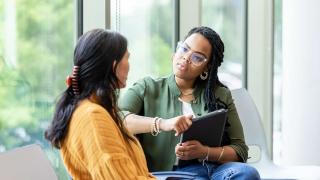 Vulnerable Woman Shares Something With Therapist During Therapy Session