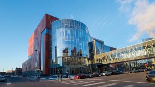 exterior shot of the Clinic & Specialty Center off 8th Street
