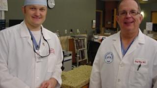 dr fey and peltier in burn unit, Burn surgeons warn about the use of accelerants on outdoor fires, preventing burn injuries, using accelerants outdoors, safety protocol to prevent burns