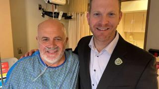 emergency medicine physician and heart attack patient, emergency department, cath lab, critical care, stabilization, Allina EMS, Pathemata Mathemata, cardiology, heart attack, cardiac arrest