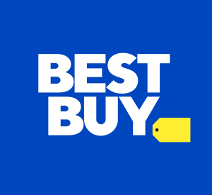 Best Buy logo with a yellow tag