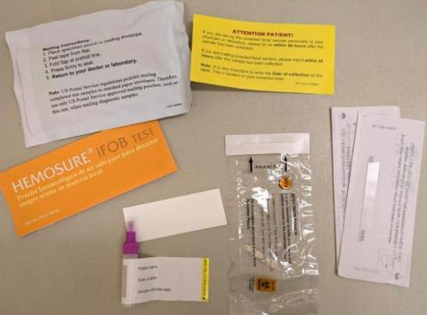 contents of a cancer screening test
