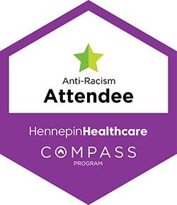 credly badge attendee, compass program, health equity training