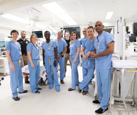 emergency department staff group