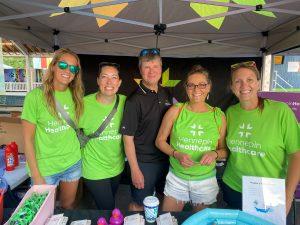 MN State Fair Burn Center staff at Governor's Fire Prevention Day