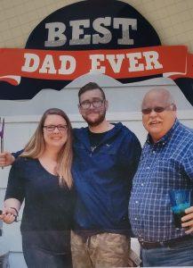 Dave Eide kidney recipient and his kids