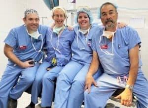 surgical group, resident service abroad, surgery staff in guatemala, alexandra coward, residency experience abroad, hitchcock society support for residents