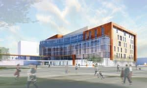 HCMC Clinic and Specialty Center, hcmc historic buildings, hennepin county medical center historic buildings, hcmc sites, one year open for clinic and specialty center, csc opening celebration after one year, specialty center celebrates hcmc building history