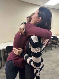 Erin carlson tbi patient, tbi, patient story, therapy, PICU, grateful patient reunion, erin duffy carlson, car accident, head injury, glasgow coma scale