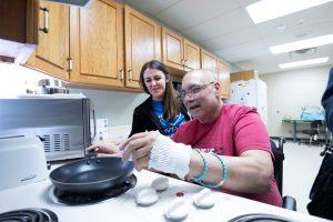 Occupational Therapy at Knapp, male patient, occupational therapy, OT month, therapeutic therapy, daily activities, inpatient outpatient