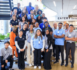 Health equity event with participants in the Clinic & Specialty Center, 2023 Health Equity Report, commitment to equity, culture of inclusion, dei, diversity equity and inclusion