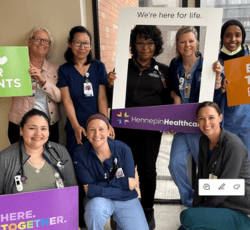 hennepin healthcare staff, 2023 Health Equity Report, commitment to equity, culture of inclusion, dei, diversity equity and inclusion