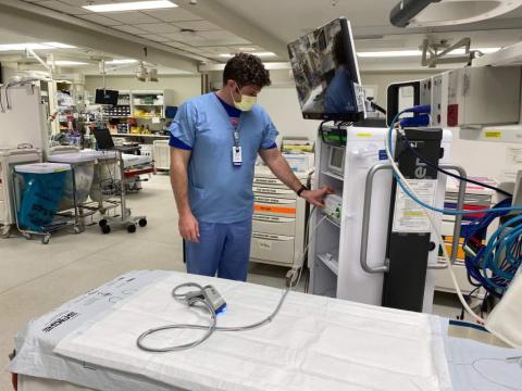 The innovative device is currently in use in HCMC's stabilization room.