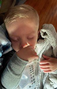 young child sleeping, pediatric diseases, vaccinating children, common childhood illnesses, flu vaccine, pediatric illnesses