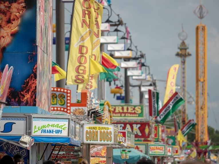 Food Stands at the Minnesota State Fair