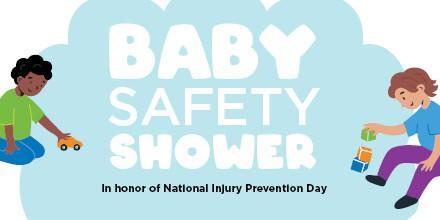 baby safety shower promotion, baby safety shower, dog bite prevention, infant cpr demonstrations, car seat safety, safe sleep