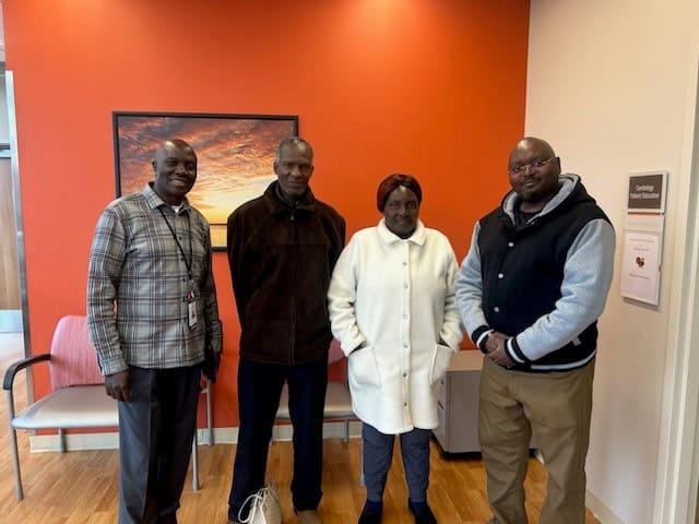 Interpreter Daniel Monari Jane cardiac rehab, Kenya, cardiac rehabilitation, dancing, heart surgery, patient story