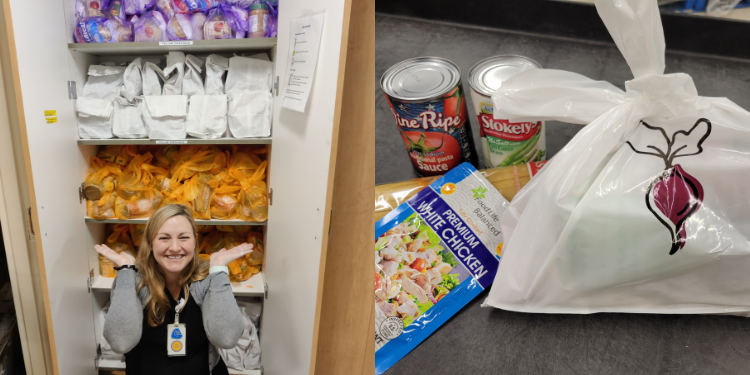 Featured Food Bags, one step closer to wellness, food bags, food insecurity, population health, second harvest heartland, jessica gipson