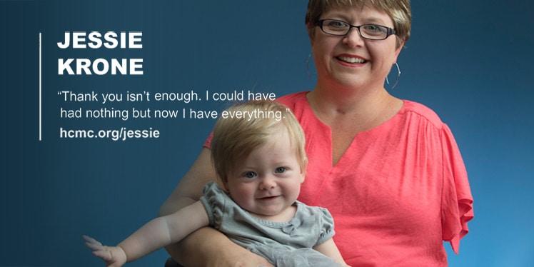 emergency c section, car accident, arm amputation, jessie krone, rehabilitation patient, trauma patient, miland knapp rehabilitation center, trauma care