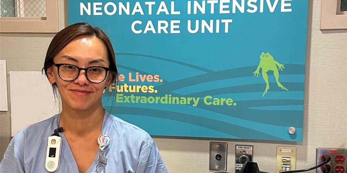 Nicu Nurse Mai Stigen, nicu nurse, critical care patients, daisy award winner, bereavement program, now I lay me down to aleep, NILMDTS, Now I Lay Me Down to Sleep