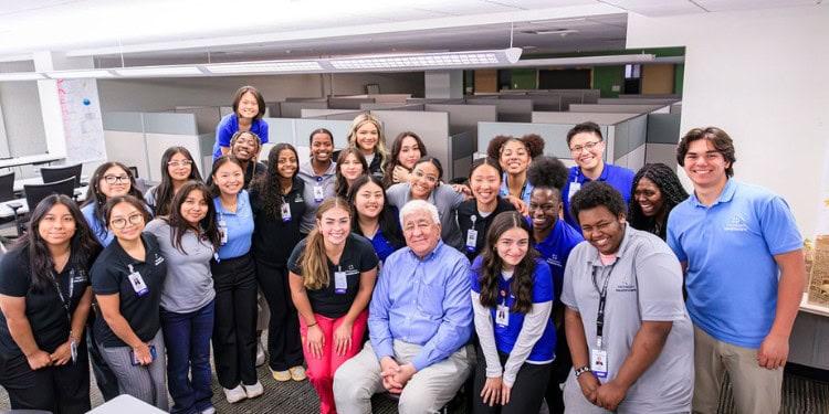 Featured Talent Garden Interns, 2024 Talent Garden interns, celebrate the end of their summer program, interns shadowing physicians, shadowing nurses