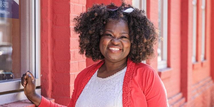 picture of doula Yaa Konadu Nti smiling