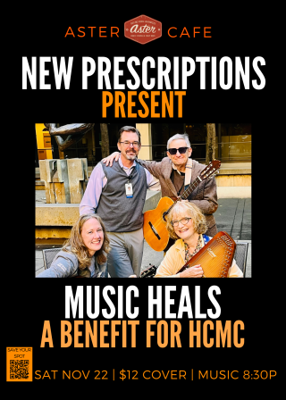 New Prescriptions concert poster Nov 22 2025