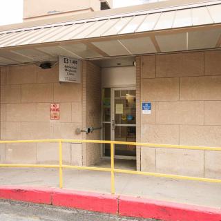 exterior entrance to the addiction medicine clinic