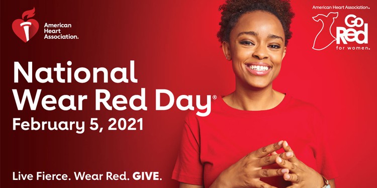 What are you wearing for National Wear Red day?