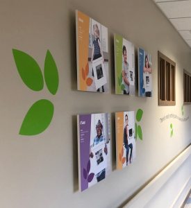 "Wall of Hope" unveiled in NICU, new display in the nicu, newborn intensive care unit display, display depicts life in the NICU, wall of hope for newborns and parents